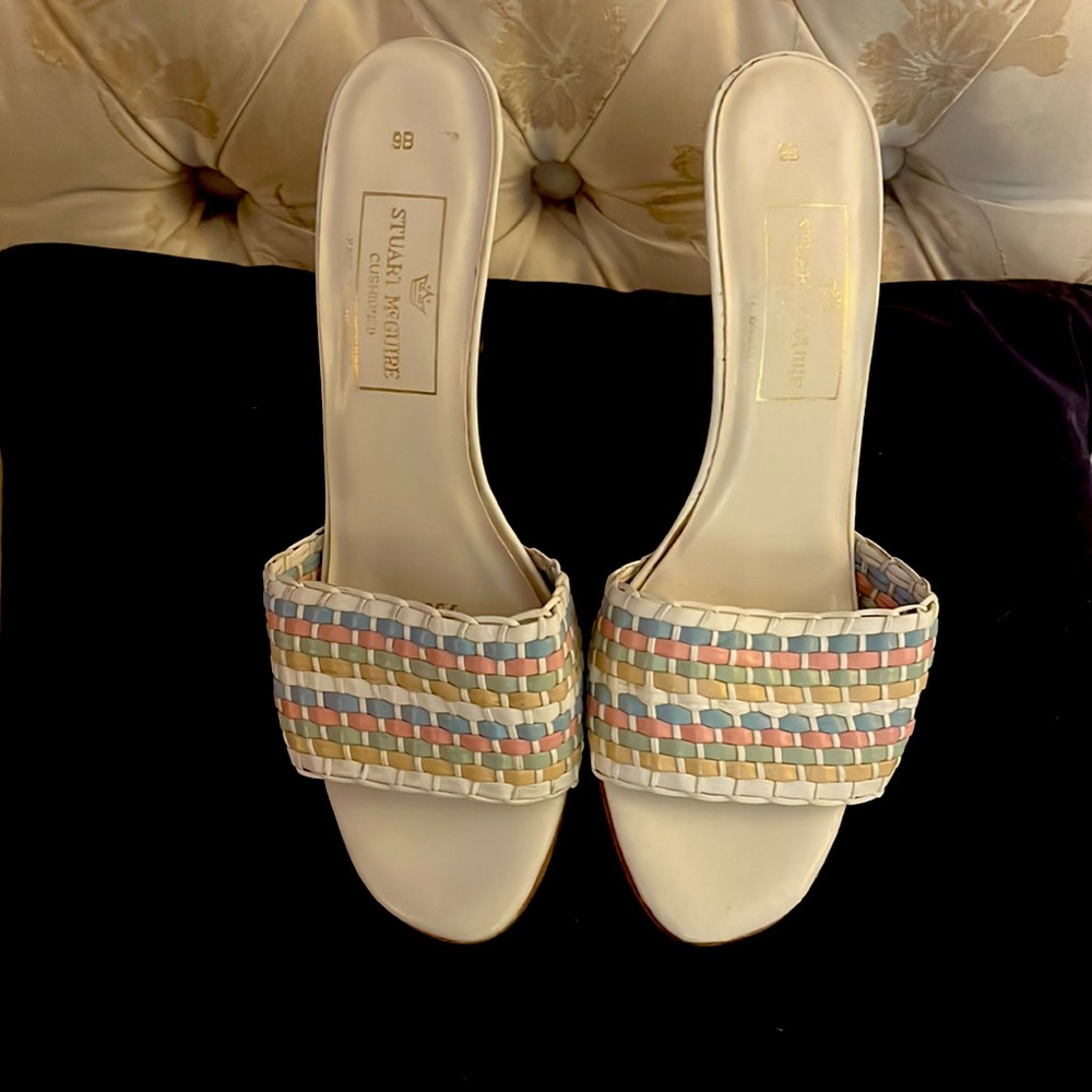 Vintage Stuart McQuire Women’s Leather Bareback Shoe